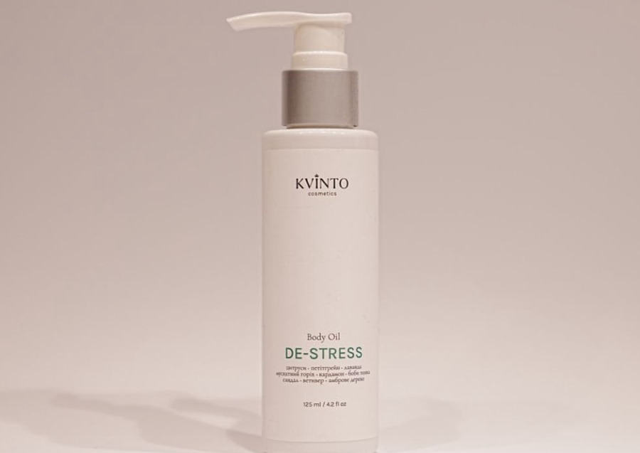 Kvinto Body Oil De-Stress, 125 мл
